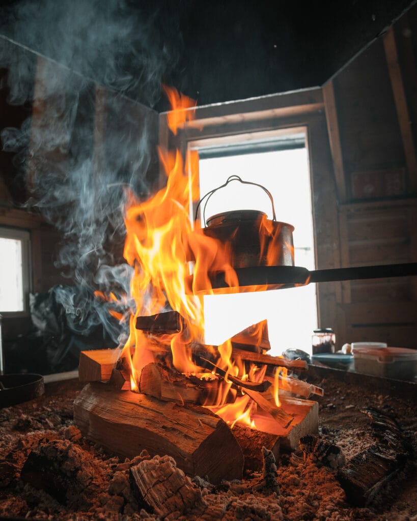 Sheltered barbecue area, Voss Resort